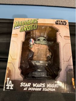 Grogu Dodgers Bobblehead trade