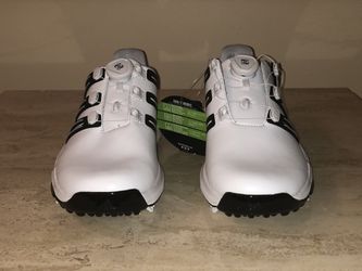 Adidas Powerband Boost Golf Shoes White/Black Q44768 Men's US 8 for Sale in Brecksville, OH - OfferUp