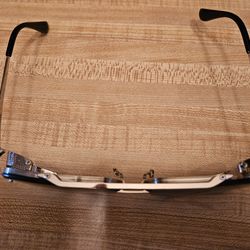 Silver Frame Aviator Sunglasses with Side Shields