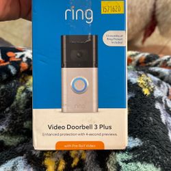 Video Doorbell 3+ Ring
