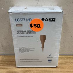 AKG LC617 MD REFERENCE CARDIOID LAVALIER MICROPHONE.