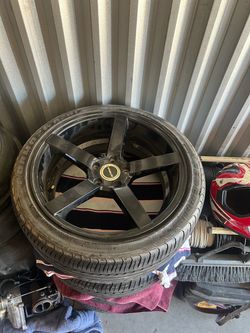 Rims and tires