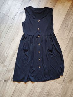 Black summer dress