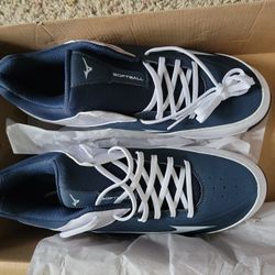 Women's Mizuno Softball Cleats Size 10.5