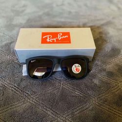 RayBan JUSTIN POLARIZED Brand New AUTHENTIC