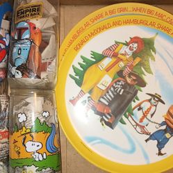 Mc Donald's Plates 2 (4 Glasses