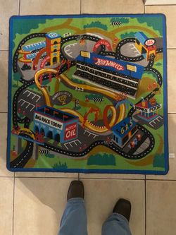 Hot Wheels Rug