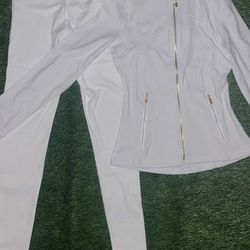 White lululemon set