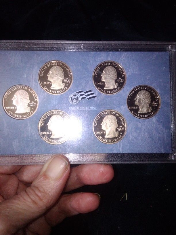 2009 Mint Set Of Quarters