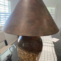Vintage Lamp Wood-like Finish Negotiable 