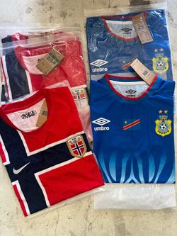 Norway 🇳🇴 and DR Congo 🇨🇬 Jersey