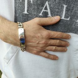 Silver Bracelet. Esclava de Plata Ley .925