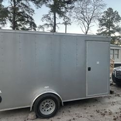 2023 6x12 Enclosed Trailer Single Axel 