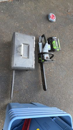 Electric and Gas chain saw