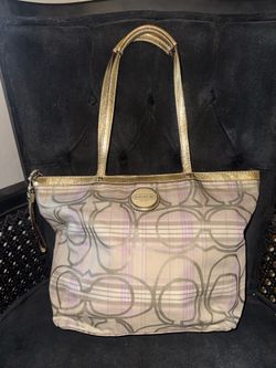 Coach Tartan Bag