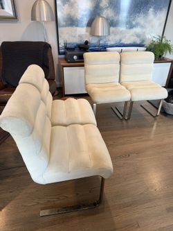 8 Upholstered Cantilever Chairs By Preview Mid Century Modern