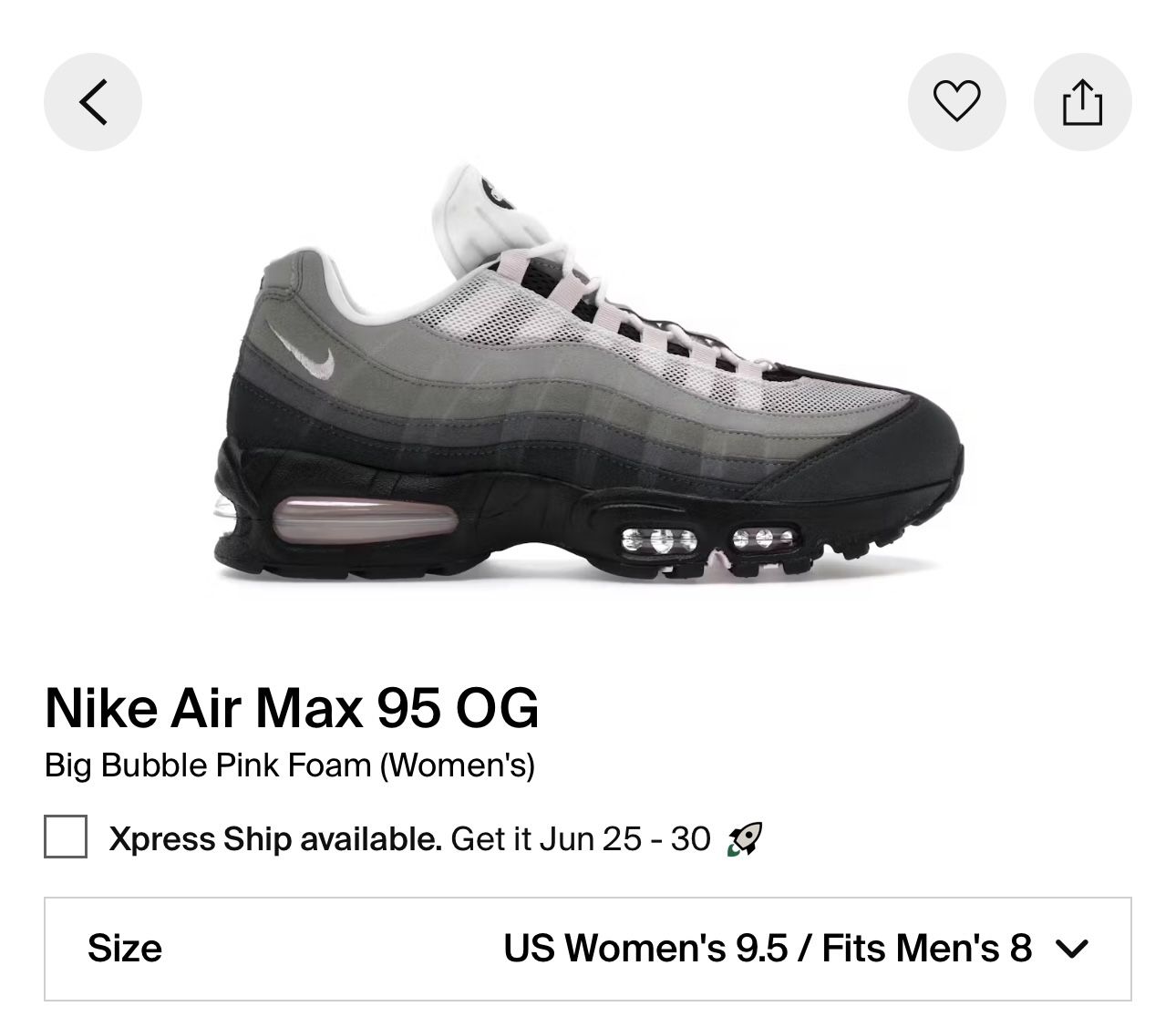 Air Max 95 Pink Foam