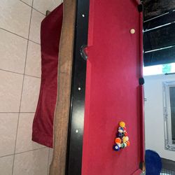 Slate pool Table