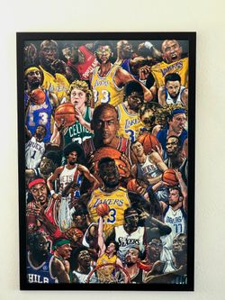 Collector’s Framed Art 24x36 - Multiple Styles $75 each