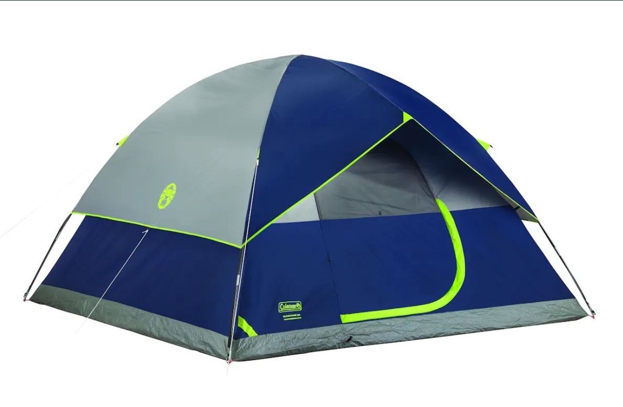 New Coleman Sundome 6 Person Tent