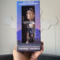 2025 Run Bobblehead Yoshinobu Yamamoto Dodgers 