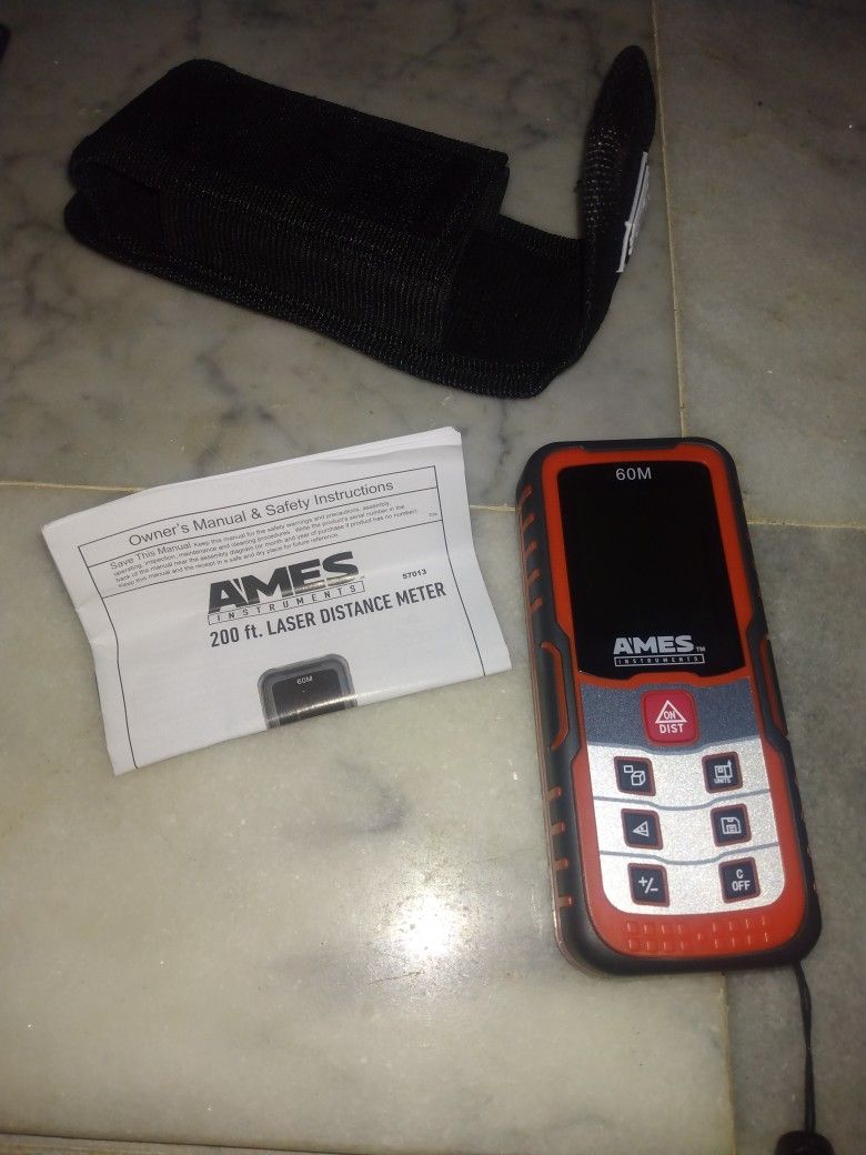 Ames 200ft. Laser Distance Meter