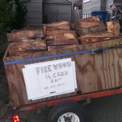 Seasoned Firewood.