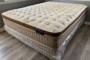 King Organic Cloud Edition Europillow Top 12inch Matres!!