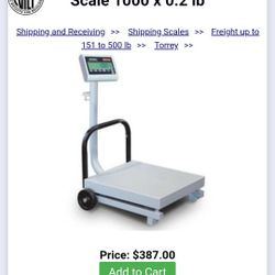 Slightly Used Weigth Scale.