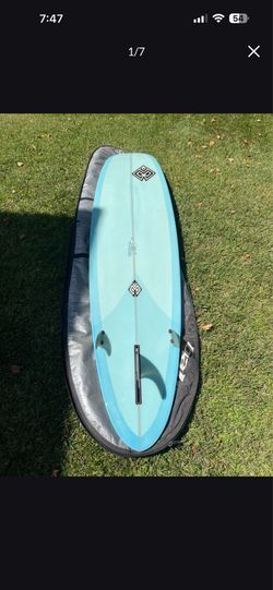 Longboard surfboard