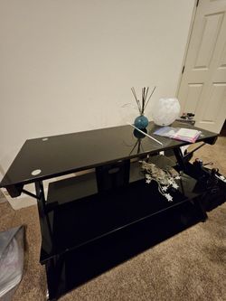 Glass TV Stand