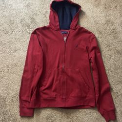 NAUTICA RED HOODIE M 