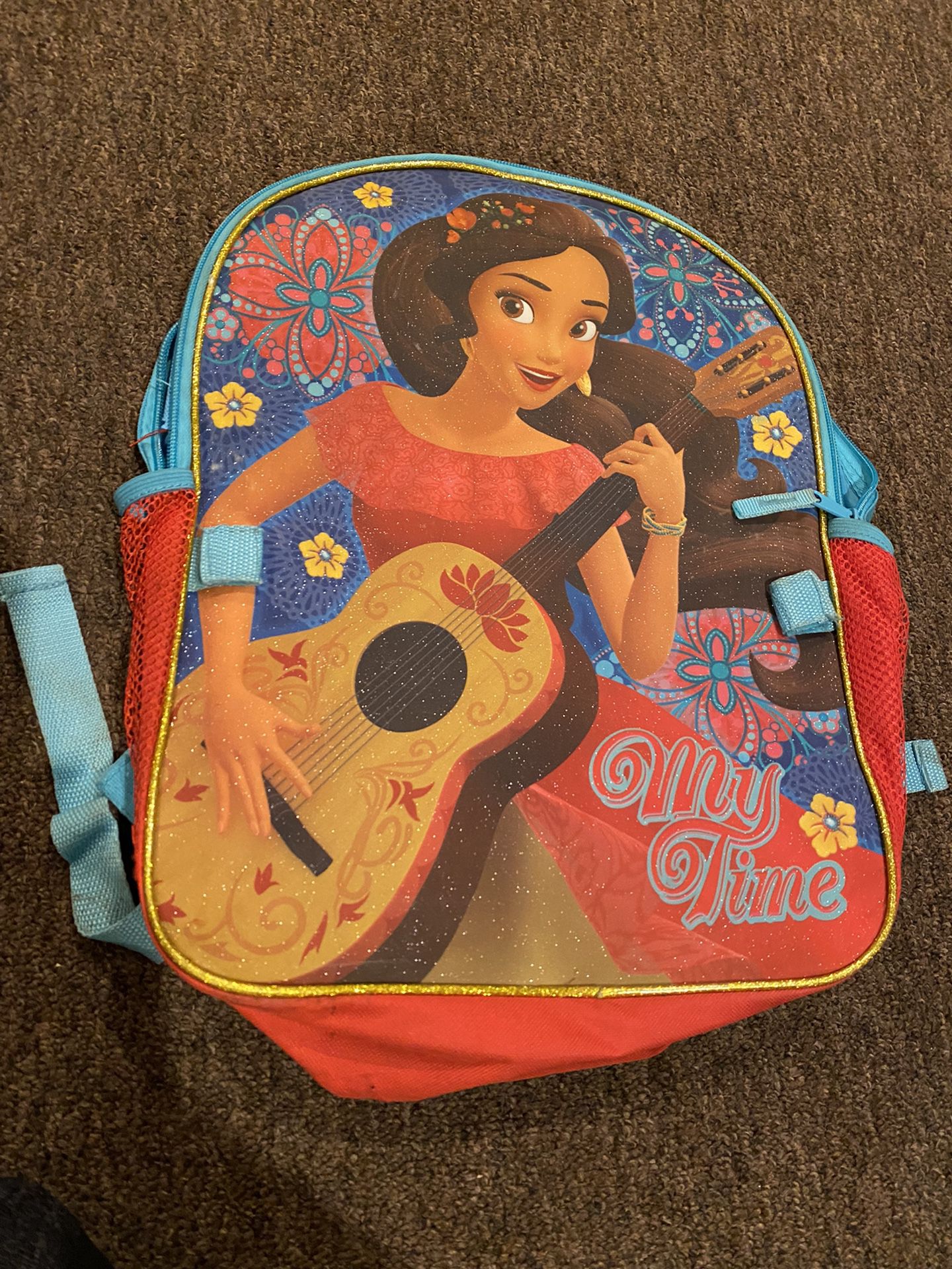 Disney Girls Elena Of Adalor Book bag brief case backpack carry on travel EUC!