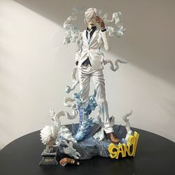 28cm Vinsmoke Sanji "Nika Style" (or Ifrit Jambe / White Suit version) collectible