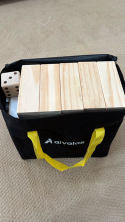 Giant Jenga Set (5ft tall, 60pcs)