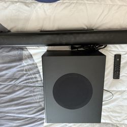 PHEANOO Sound Bar with 【Dolby】, 2.1 CH TV Soundbar with Subwoofer