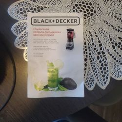 Black N Decker Power Crush Multi Function Blender