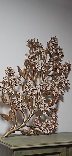 Floral decoracion de pared  30×50