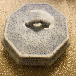 Antique handmade candy bowl