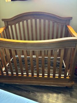 Wooden Baby Crib