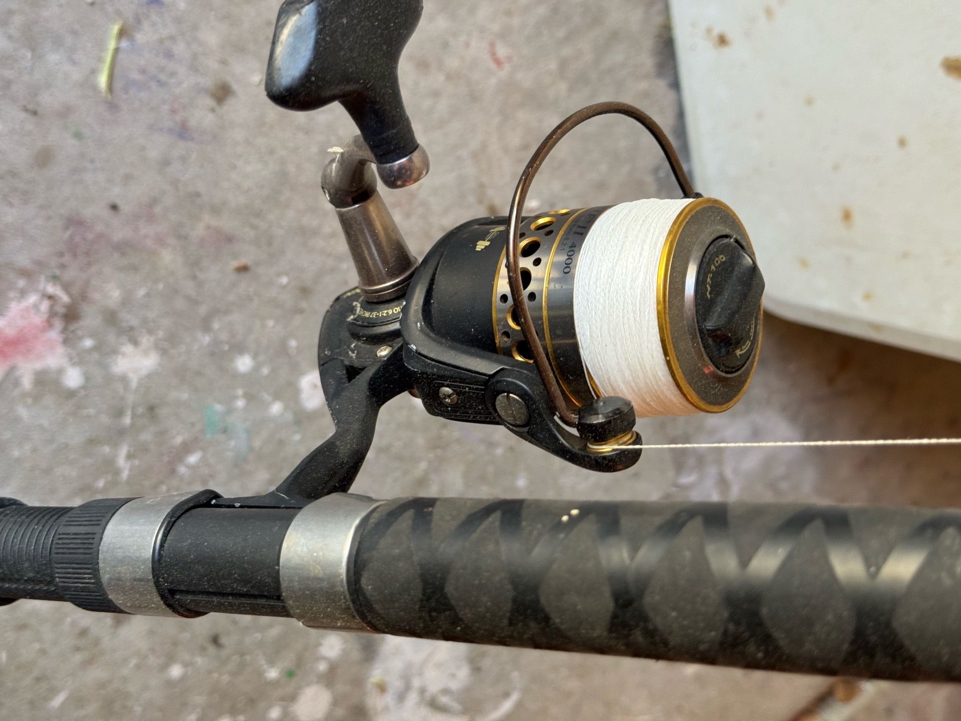 Spinning rod