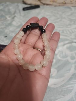 Clear Quartz With Tourmaline and Obsidian
