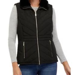 Calvin Klein Quilted Black M Vest