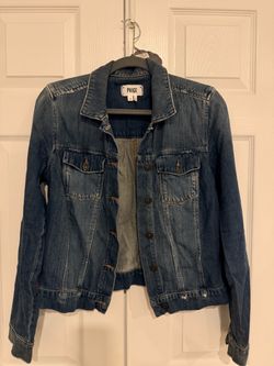 PAIGE Vermont Denim Trucker Jacket