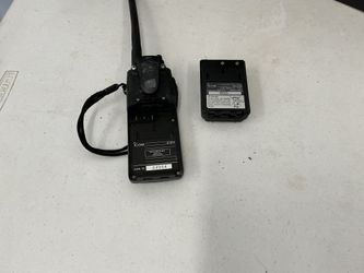 Icom IC-M1V Marine VHF Handheld Radio – Tested Working – With Battery