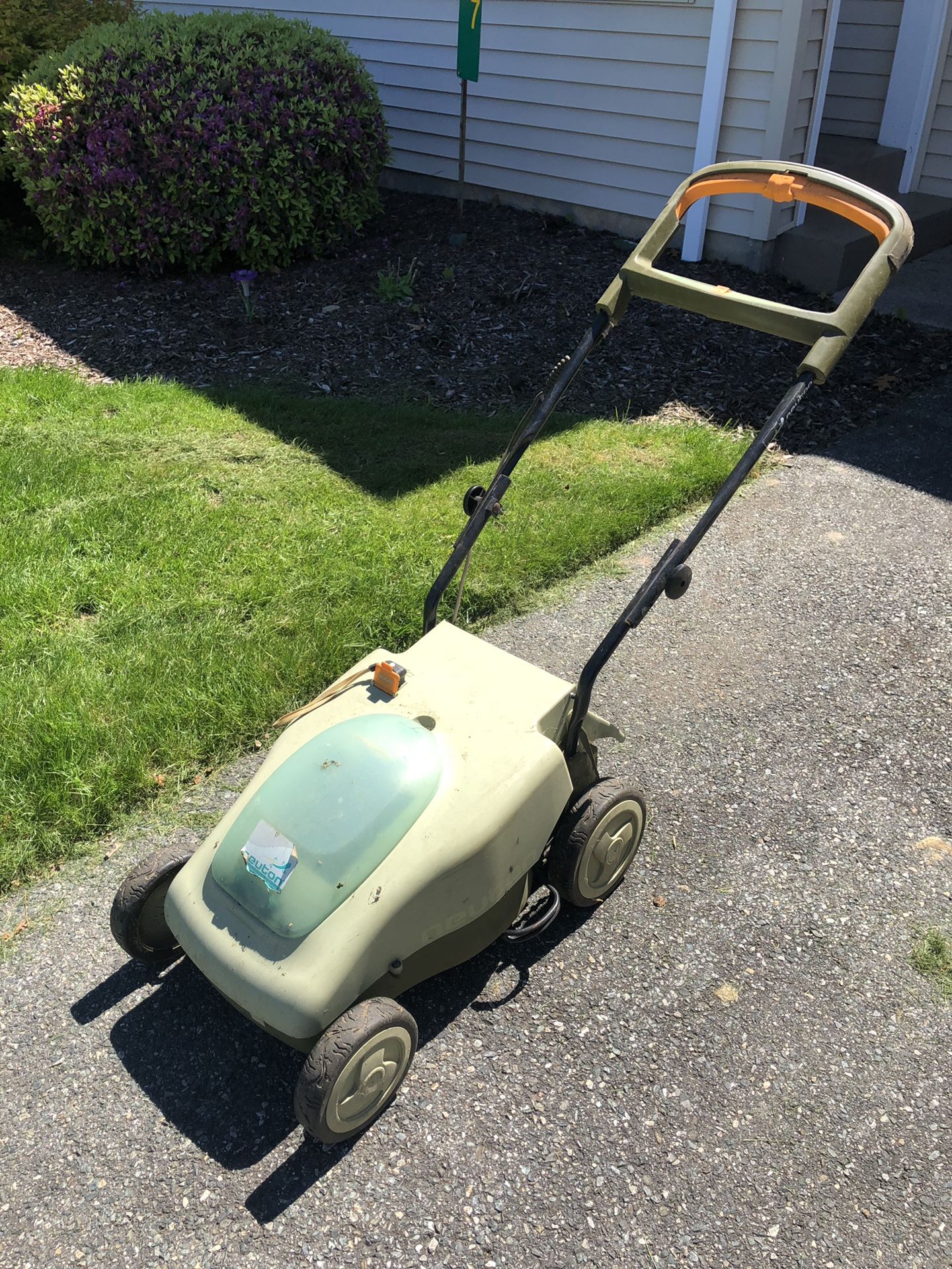 Neutron lawn mower