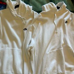 White Nike Hoodie 