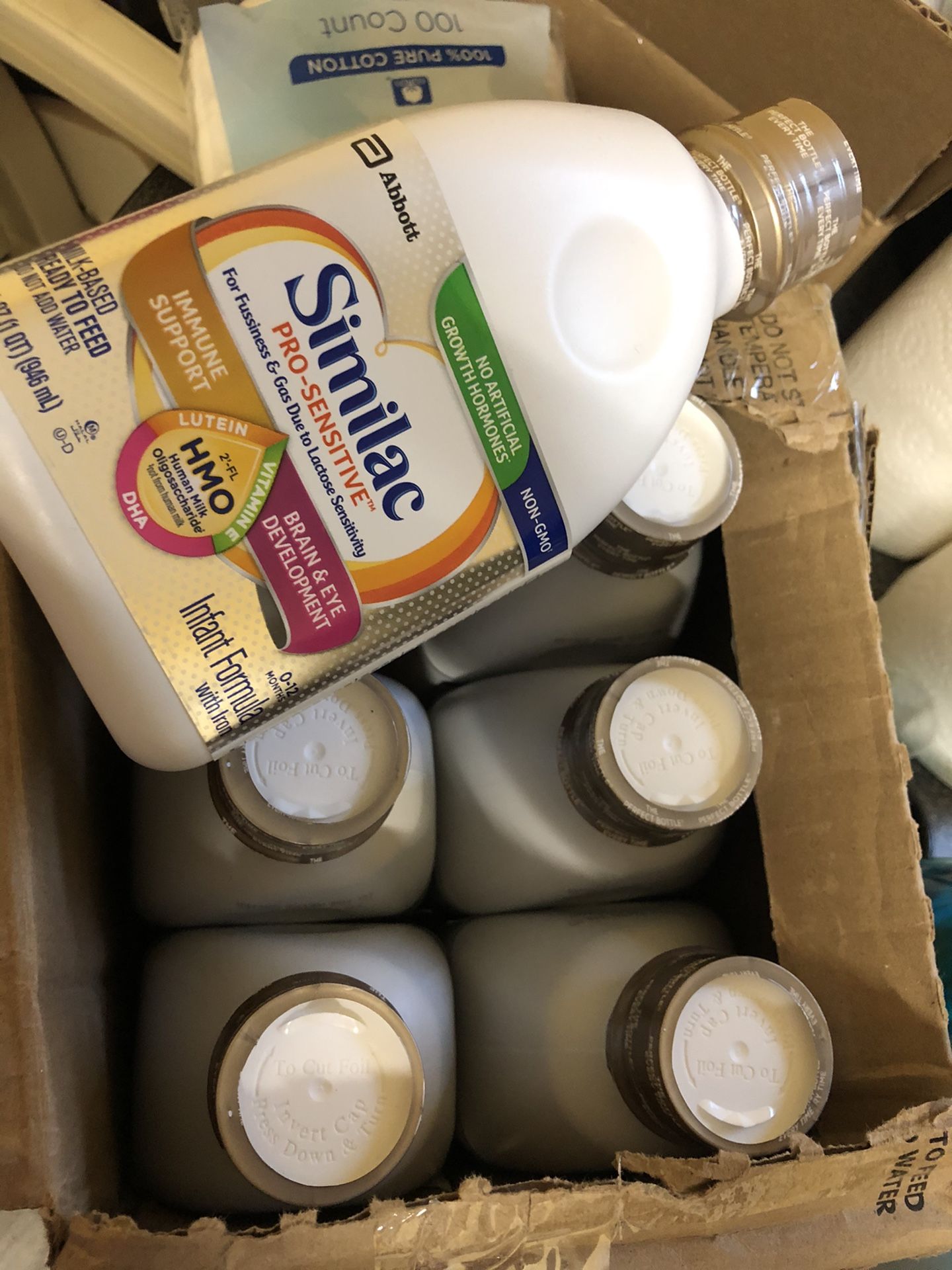 Similac Pro Sensitive Ready to Feed Bottles