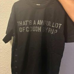 awfull lot of syrup  size small