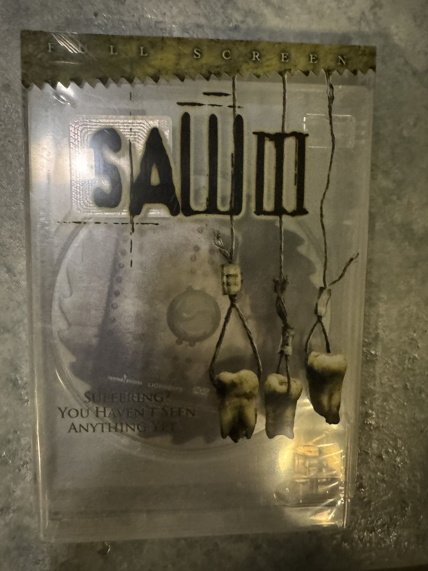 DVD MOVIE (SAW III)